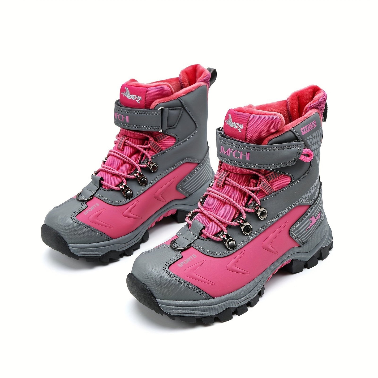 Women's High-Top Snow Boots – Non-Slip Walking Shoes with Warm Lining - Image 10