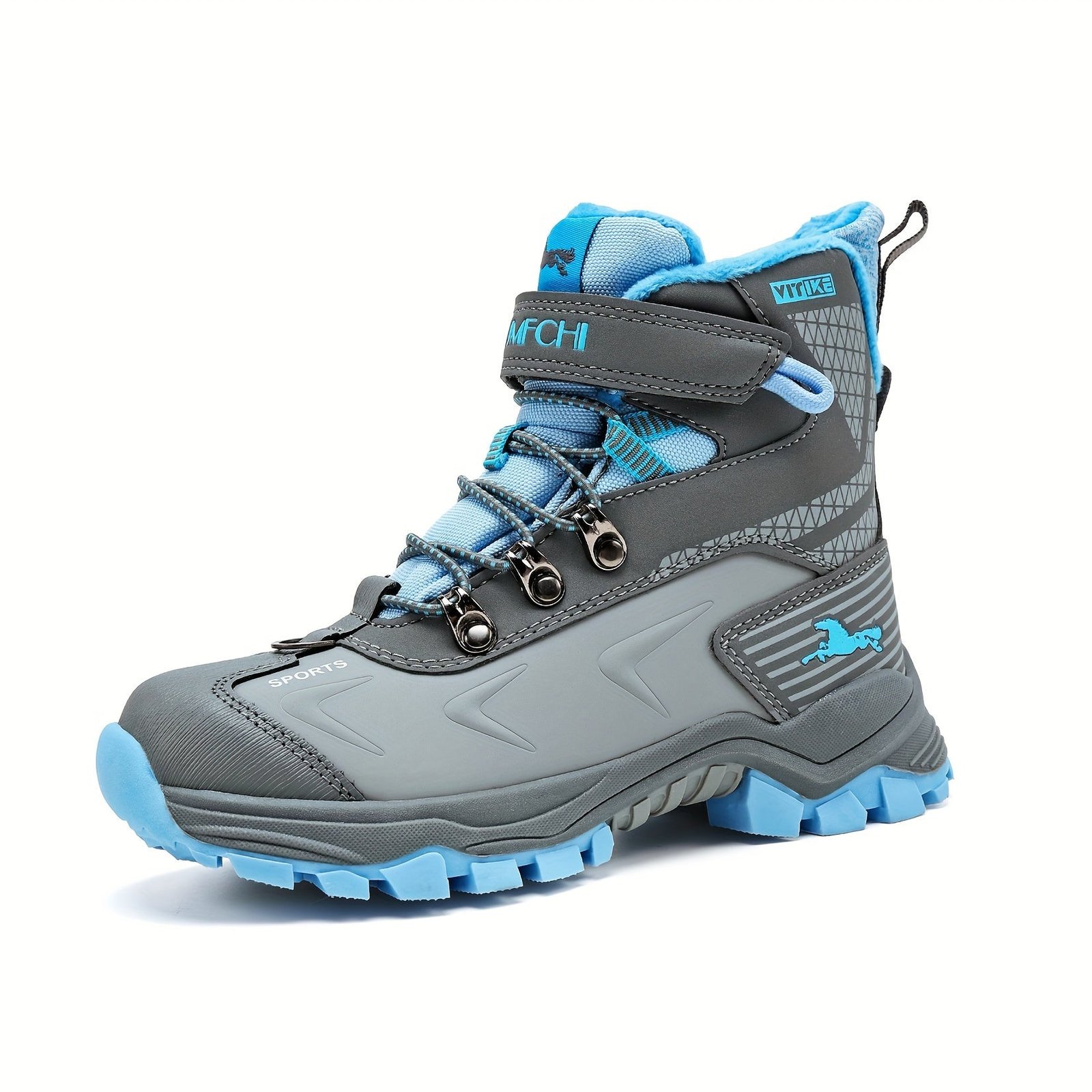 Women's High-Top Snow Boots – Non-Slip Walking Shoes with Warm Lining - Image 5