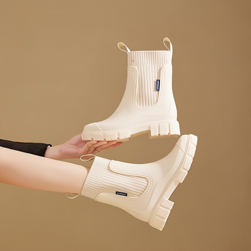 Urban Storm Women's Rain Boots - Stylish and Waterproof for Any Weather - Image 8