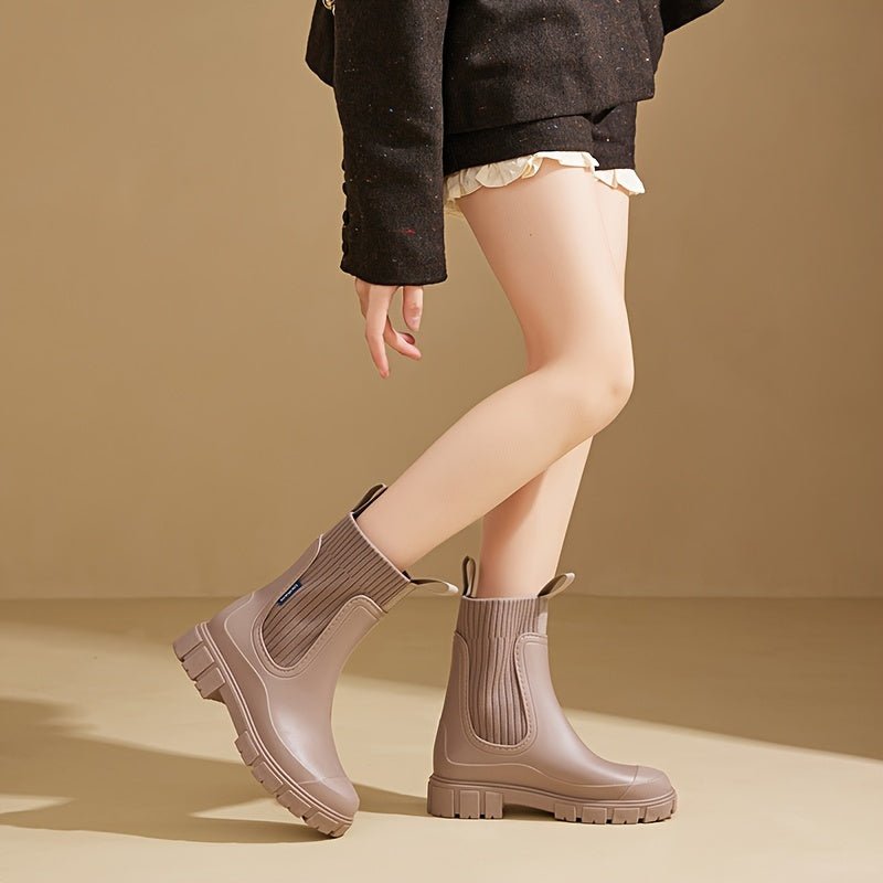 Urban Storm Women's Rain Boots - Stylish and Waterproof for Any Weather - Image 14