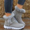 Warm Velvet Snow Boots for Women - Comfortable and Stylish