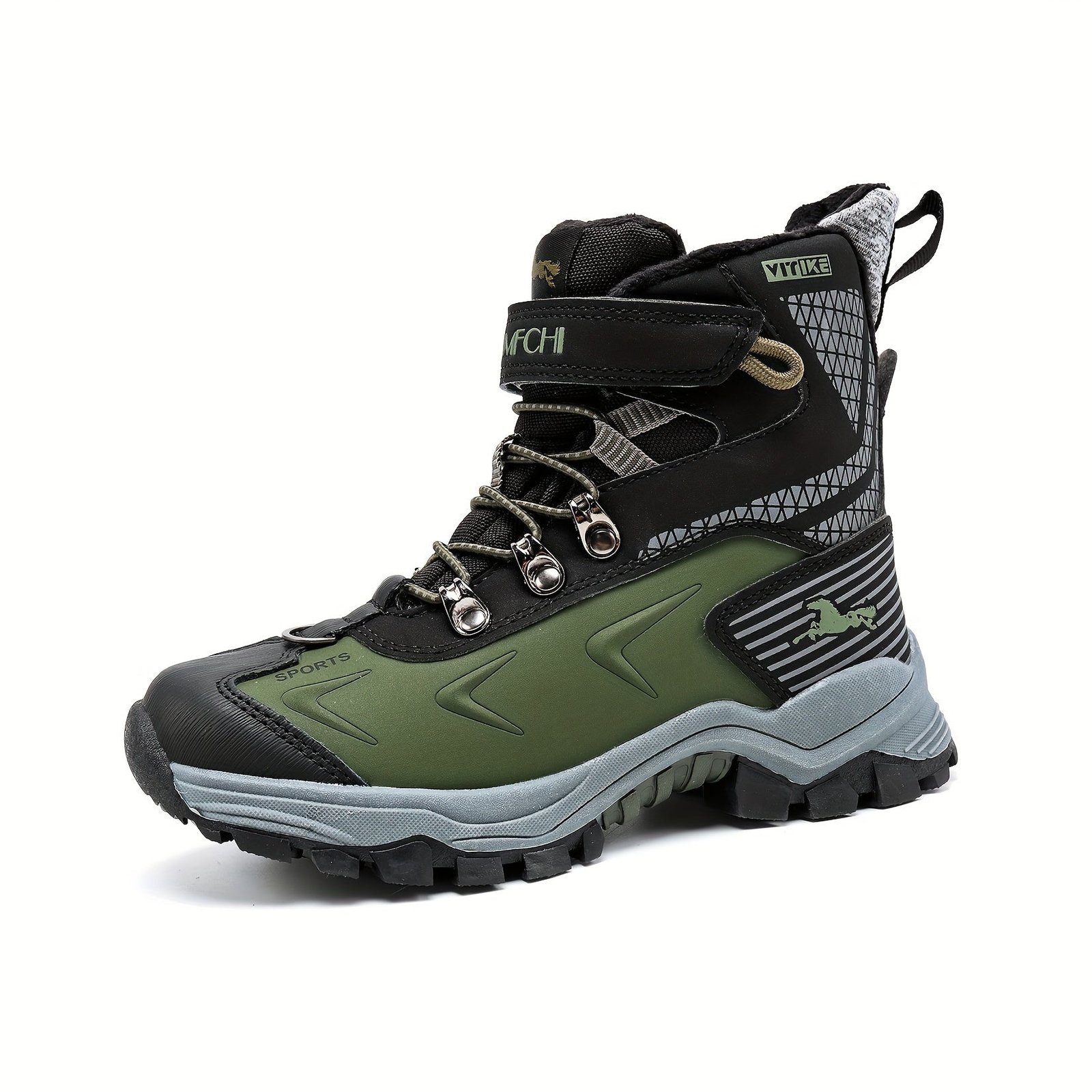 Women's High-Top Snow Boots – Non-Slip Walking Shoes with Warm Lining - Image 8