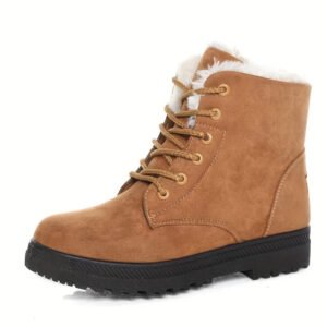 Women's Stylish Winter Ankle Boots - Keep Your Feet Warm and Comfortable